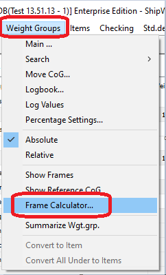 FrameCalculator-menu
