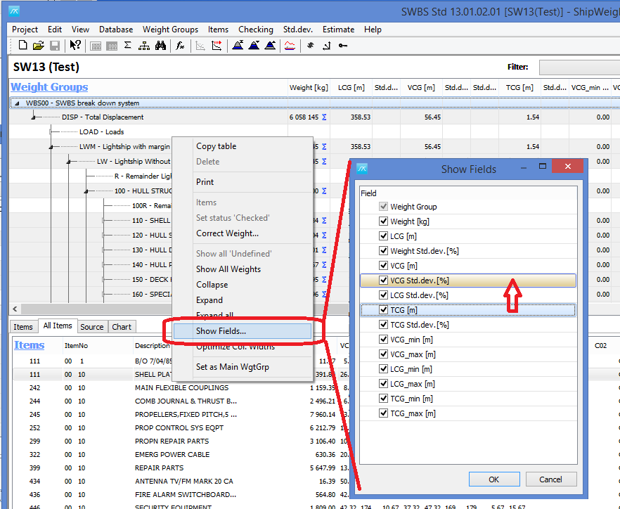 ChangeFieldOrderInMainWindow