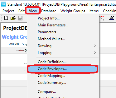 OPen CodeEnvelopesWindow